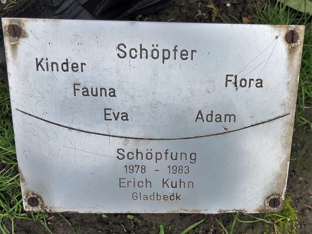 Erich Kuhn - Skupturen-Erläuterung