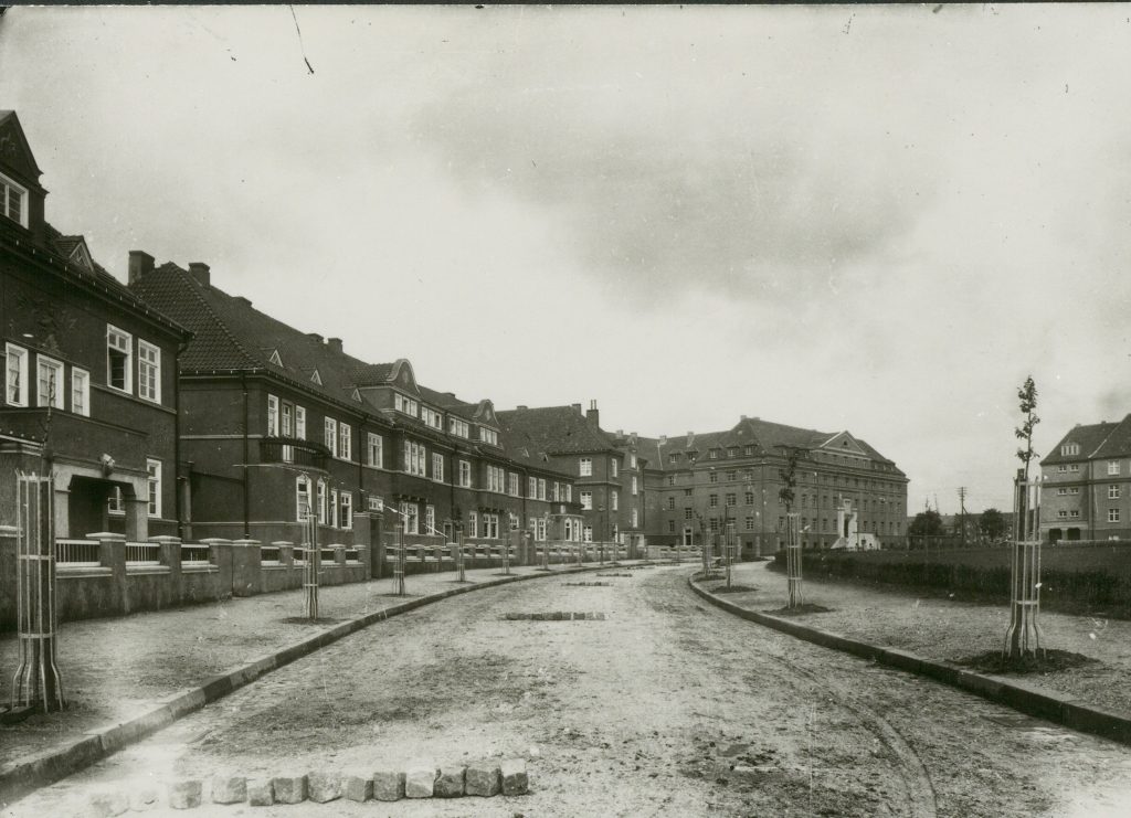Gladbeck einst und jetzt - Polizeiamt 1924
