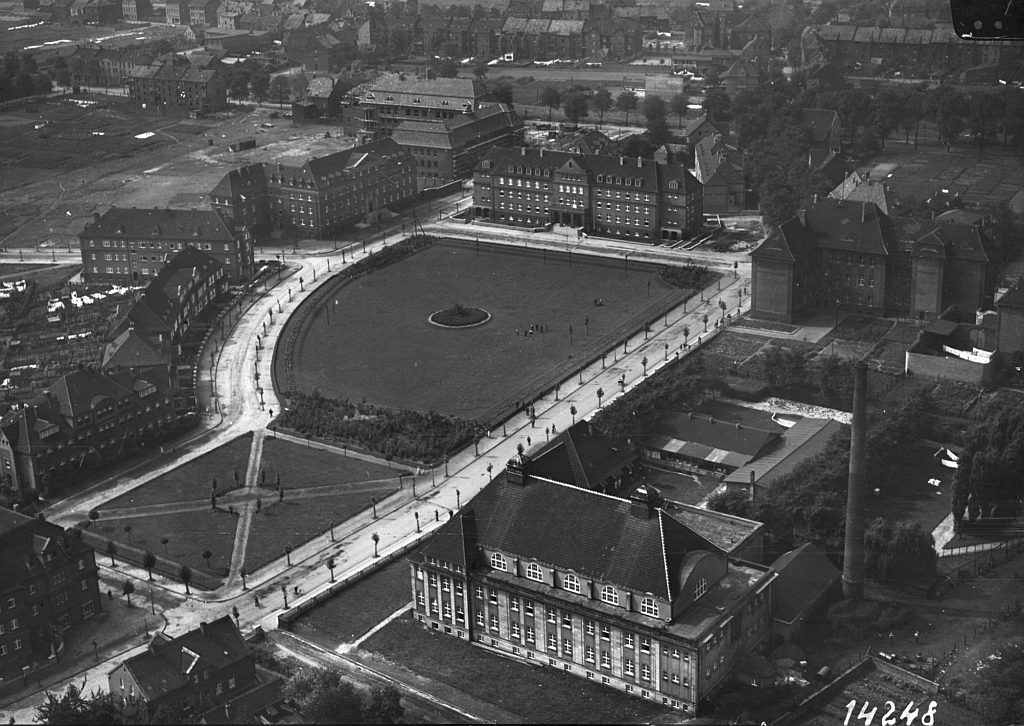 Gladbeck einst und jetzt - Jovyplatz 1927