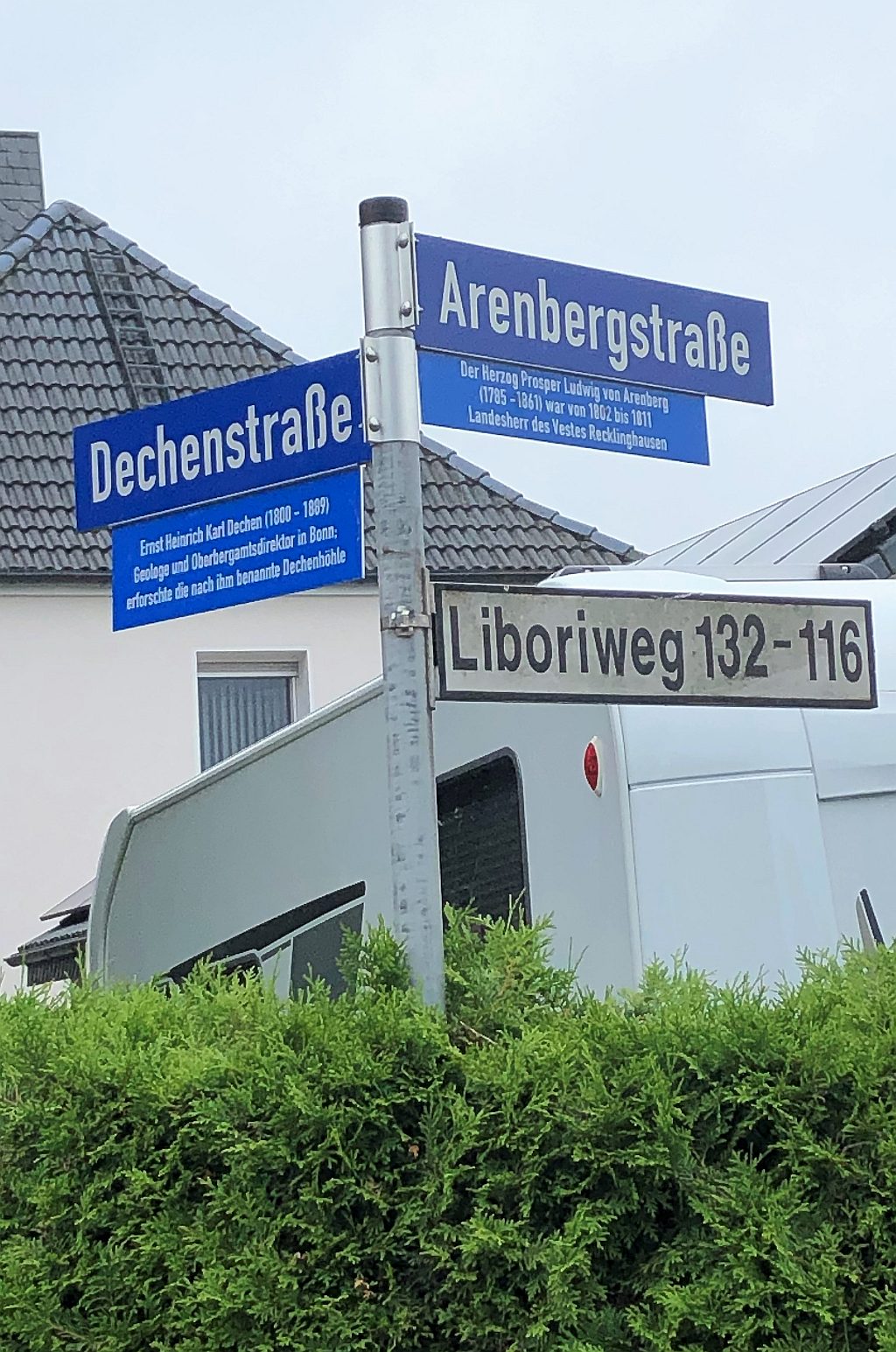 Unbekanntes Gladbeck - Arenbergstraße Liboriweg